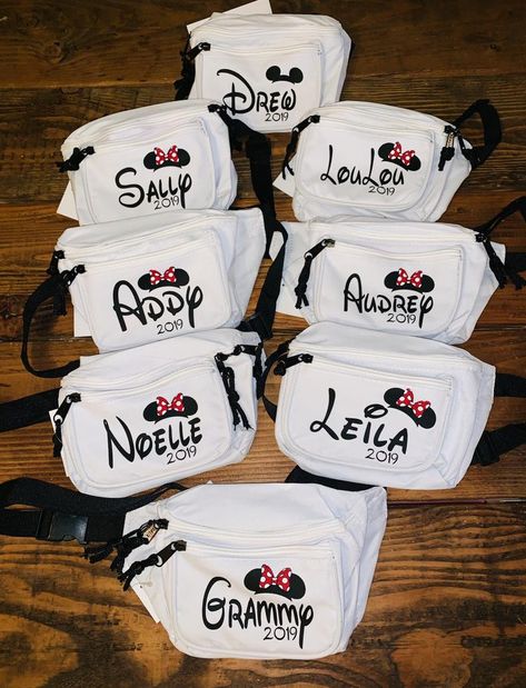 Disney trip Fanny Pack/Personalized Fanny Pack/Mickey image 1 Disney Fanny Pack, Summit Cheer, Disney Vacation Outfits, Cheer Nationals, Disney Bachelorette, Disney World Vacation Planning, Family Disney Trip, Disney Trip Shirts, Disney Trip Planning