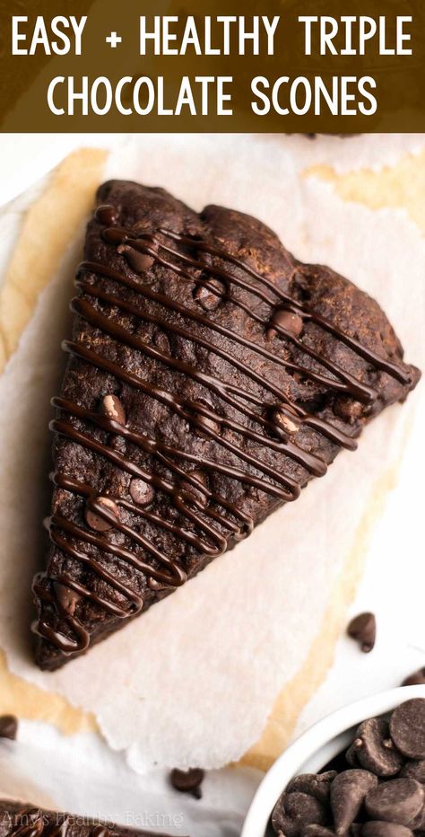 Whole Wheat Scones Healthy, Chocolate Scones Recipe, Healthy Scones, Breakfast Scones, Gluten Free Scones, Chocolate Scones, Scones Recipe Easy, Homemade Scones, Eating Breakfast