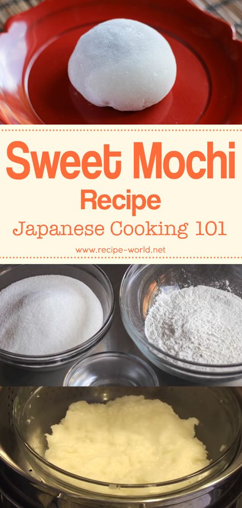 Trending Desserts, Japanese Rice Cake, Japanese Mochi, Japanese Dessert Recipes, Recipe Japanese, Dessert Chef, Wallpaper Food, Mochi Recipe, Easy Japanese Recipes