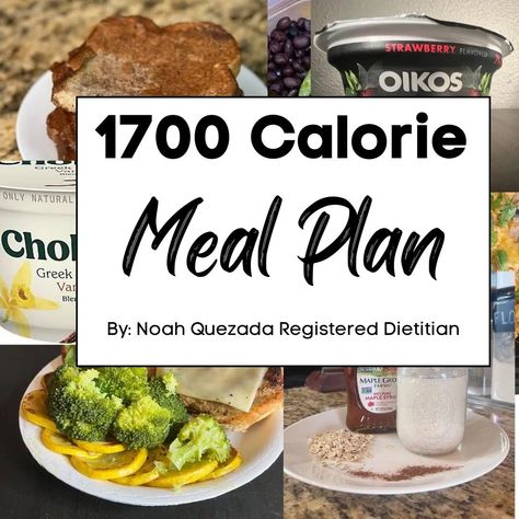 1700-Calorie Meal Plan  | Noahs Nutrition Perimenaupose Meal Plan, 1700 Calorie Meal Plan, 700 Calorie Meals, Meal Plan High Protein, Macro Diet Meal Plan, 1600 Calorie Meal Plan, 1800 Calorie Meal Plan, Snack Combinations, Muscle Gain Meal Plan