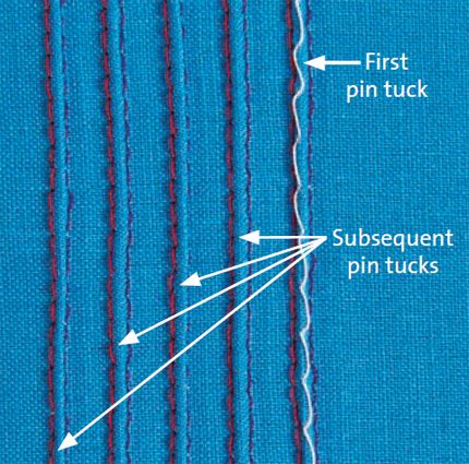 How to Sew Pin Tucks Threads Magazine, Fall Crochet Patterns, Sewing Courses, Magazine Article, Beginner Sewing, Crochet Fall, Heirloom Sewing, Sewing Projects For Beginners, Love Sewing