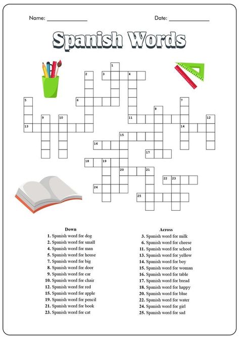 Spanish Word Search Free Printable, Spanish Activities For High School, Spanish Worksheets High School, Free Spanish Worksheets Printables, Spanish Worksheets For Kids Printables, Elementary Spanish Worksheets, Spanish Class Activities, Spanish Word Search, Activities For Thanksgiving