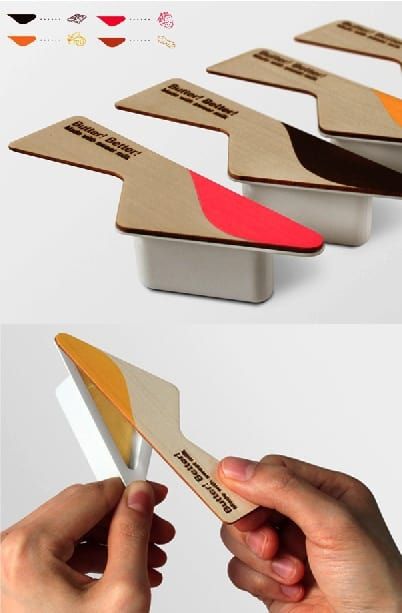 daily inspiration clever packaging Multi Use Packaging, Sauce Packaging Design Creative, Cute Packing Ideas, Useful Packaging, Sauce Packaging Design, Functional Packaging, Sauce Design, Butter Packaging, Interesting Packaging