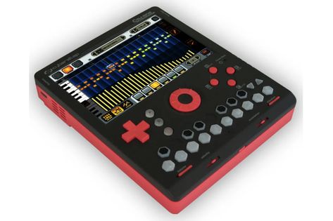 CyberStep KDJ-One portable digital audio workstation available for pre-order - The Verge Synthesizer Diy, Electronic Music Instruments, Circuit Bending, Music Gadgets, Computer Gadgets, Mobile Audio, Digital Audio Workstation, Music Making, Music Machine