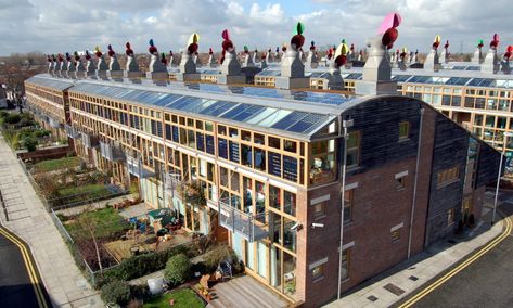 BedZED - the UK's first large-scale eco-village – Bioregional Architecture Antique, Advantages Of Solar Energy, Shigeru Ban, Zero Energy, Green Revolution, Rem Koolhaas, Kengo Kuma, Living In London, Sustainable Community