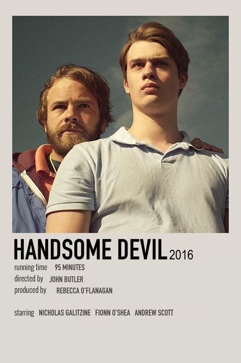 21 Movie Poster, Handsome Devil Movie, Movie Poster Minimalistic, Gay Movie Poster, Lgbt Movies, Poster Polaroid, Movie Character Posters, Queer Cinema, Indie Movie Posters