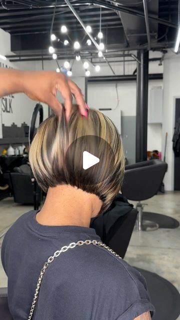 Bobs Haircuts For Black Women, Short Bob Wig Hairstyles, Bob Sew In Weave Side Part, Bob Sew In Weave With Closure, Short Bob Sew In, Short Angled Bob Haircut Stacked, Mullet Quickweave Black Women, Side Part Closure Bob, Quick Weave Bob With Bangs