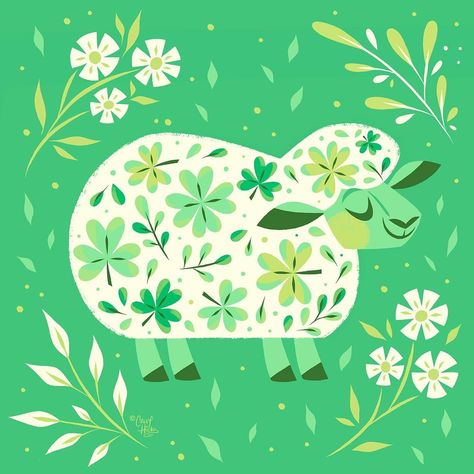 Caley Hicks, Saint Patricks Day Art, Illustration Art Kids, Happy St Patricks Day, Luck Of The Irish, St Pattys Day, St Patrick’s Day, Stay Safe, St Patrick