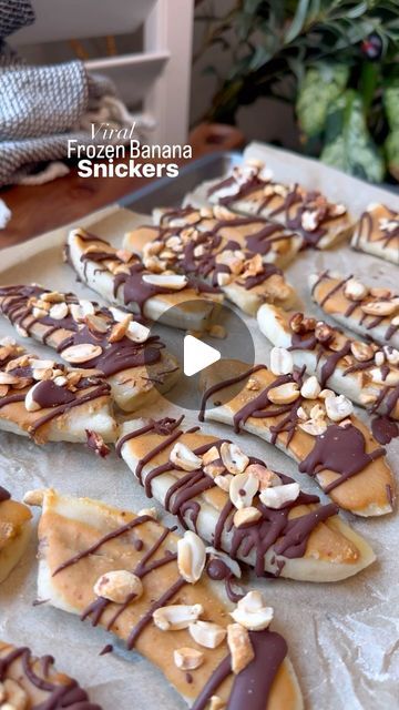 Bailey Rhatigan | The VIRAL Frozen Banana Snickers 🍌
I finally tried these and they did not disappoint. They are the perfect summer summer sweet treat. I’ve... | Instagram Banana Snickers, Freezer Treats, Banana Desserts, Pop Back, Chicken Crockpot Recipes Easy, Instagram Recipes, Ww Desserts, Banana Dessert, Frozen Chocolate