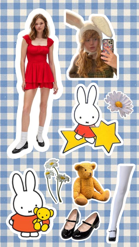 Miffy Bunny, Halloween Coustumes, Outfit Layouts, Halloween Costume Outfits, Costume Inspo, Cute Halloween Costumes, Halloween Inspo, Themed Outfits, Halloween Activities