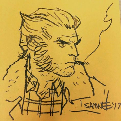 Wolverine by Chris Samnee Wolverine Art Sketches, How To Draw Wolverine, Wolverine Drawing, Whyt Manga, Wolverine Sketch, Marvel Sketches, Wolverine Comic Art, Eurythmics Sweet Dreams, Chris Samnee