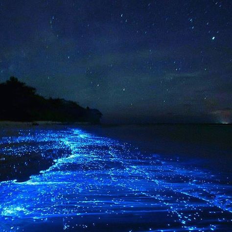 Photo Bleu, Blue Aesthetic Dark, Sea Of Stars, Instagram Guide, San Juan Puerto Rico, Pretty Places, Fantasy Landscape, Blue Wallpapers, Blue Aesthetic