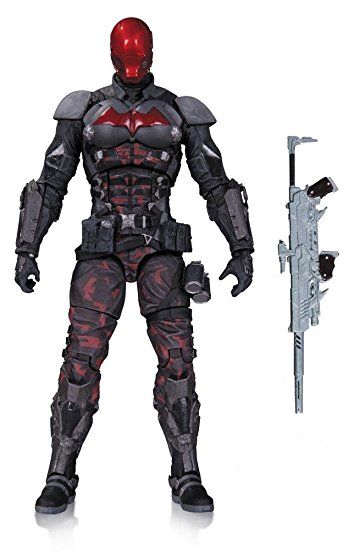 DC Collectibles Batman: Arkham Knight: Red Hood Action Figure Batmobile Arkham Knight, Arkham Knight Red Hood, Batman Arkham Knight Red Hood, Red Hood Dc, Diamond Comics, Dc Figures, Red Hood Jason Todd, Android Robot, Batman Action Figures