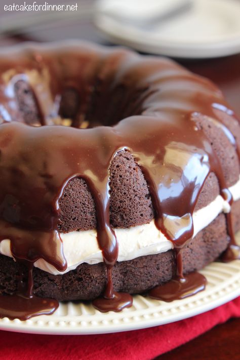 Whoopie Pie Cake, Fat Cake, Chocolate Whoopie Pies, Chocolate Bundt, Decadent Chocolate Desserts, The Recipe Critic, Whoopie Pie, Recipe Critic, Chocolate Bundt Cake