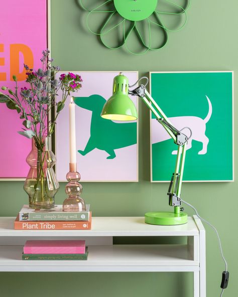 Add some color to your everyday life! 🩷🩵💚⁠ ⁠ Even though the weather in Scandinavia has been gray and gloomy this summer, your desk doesn’t have to be.⁠ ⁠ Shop colorful desk lamps at naga.dk Funky Desk Decor, Funky Desk, Funky Desks, Colorful Desk, Instagram Add, Present Time, Desk Lamps, Desk Decor, Scandinavia