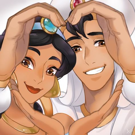 Princes Disney, Flame Princess, Disney Jasmine, Disney Fanart, Images Disney, Wallpaper Disney, Aladdin And Jasmine, Disney Favorites, Disney Couples