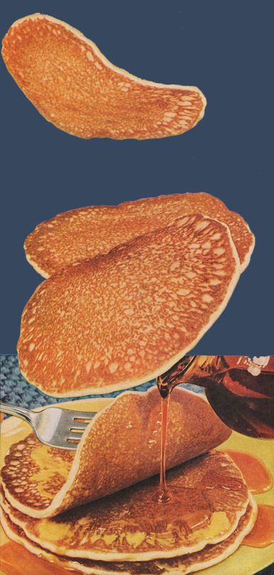 Pancakes! Canadian Pancakes, Roger Wilkerson, Pancake Art, Recipe Icon, Bakery Branding, Pancake Stack, Food Branding, Retro Ads, Food Ads