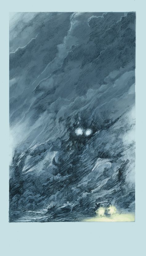 Nicolas Delort, Digital Colouring, The Fog, The One