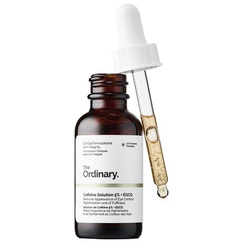 Caffeine Solution 5% + EGCG - The Ordinary | Sephora Ordinary Caffeine Solution, The Ordinary Caffeine, The Ordinary Caffeine Solution, The Ordinary Skincare, Under Eye Puffiness, Cheap Beauty Products, Best Eye Cream, Skin Care Brands, Eye Contour