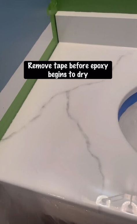 How to Make a DIY Epoxy Marble Countertop in a Few Simple Steps | Hometalk Stonecoat Countertops Epoxy, How To Epoxy Countertops, Resin Countertops Diy, Diy Epoxy Countertop, Epoxy Marble, Diy Mold Remover, Epoxy Resin Countertop, Ceramic Countertops, Epoxy Countertop Kit