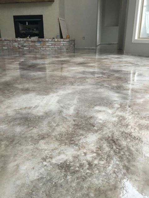 Concrete stain flooring Best Flooring For Basement, Stained Floors, Countertops Concrete, Concrete Stain, Stone Ideas, Concrete Patios, Smooth Concrete, Concrete Stained Floors, Concrete Ideas