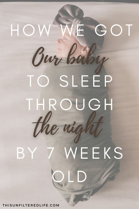 How We Got Our Baby to Sleep Through the Night by 7 Weeks Old #baby #newborn #motherhood #parenthood #parenting #babyhack #babyhacks #newbornhacks #sleep #7weeks #7weeksold 7 Week Old Baby, Neutral Safari Nursery, Aden And Anais, Advice For New Moms, Newborn Hacks, Baby To Sleep, Toddler Sleep, Word Signs, When You Sleep