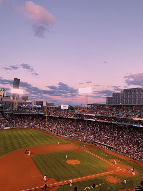 Boston Fenway Park, Red Baseball Aesthetic, Fenway Park Aesthetic, Baseball Stadium Aesthetic, Red Sox Aesthetic, Socks Aesthetic Outfit, Baseball Game Aesthetic, Baseball Aesthetic, Usa Aesthetic