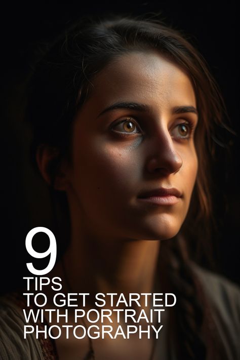 Are you interested in portrait photography but not sure where to start? Look no further than these 9 tips to get you started! Whether you're a beginner or just looking to improve your skills, these tips cover everything. So grab your camera and get ready to take your portrait photography to the next level with these 9 essential tips! Pin this for future reference and start capturing stunning portraits today. Beginner Portrait Photography, How To Take Portrait Pictures, Retro Portrait Photography, Moody Portrait Photography, Painterly Photography, Photographer Self Portrait, Moody Portraits, Best Portrait Photography, Portrait Photography Lighting