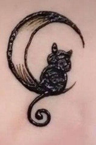 Cat Henna Designs, Cat Henna, Halloween Henna, Small Henna Tattoos, Small Henna, Pretty Henna, Pretty Henna Designs, Henna Tattoo Designs Simple, Henna Tattoos