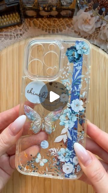 Tori's Journal on Instagram: "ASMR phone case diy 🦋✨💙 
Using beautiful PET tapes from @thewashitapeshop link https://www.thewashitapeshop.com?aff=1625 , with my code TORIJOURNAL10 you will get -10% 🌹💖 (also u can find link and code in my profile bio) 

I haven’t made a phone case in a long time and today I decided that I want to try something new 😅 I used a transparent base after seeing it from creators who I am inspired by, I hope you like it too 😌💖

#journaling #journalcommunity #journalspread #journalpage #bulletjournal #journaladdict #journalideas #journallove #journalart #journalprompt #journalism #journalist #aestheticjournal
#vintagejournal #fyp #asmrjournal
#journalwithme
#scrapbooking #creativephonecase
#phonecasedesign #phonecaseideas
#phonecasediy #phonecase #asmr #paper Make A Phone Case, Cases Diy, Creative Craft, Creative Journal, Transparent Phone Case, Vintage Journal, U Can, Diy Phone, Try Something New