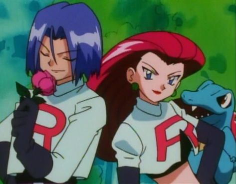 Jesse And James Matching Pfp, Jessie And James Matching Pfp, Jesse And James Matching Icons, Jessie And James, Jessie Team Rocket, Jessie Pokemon, James Pokemon, Pokemon Team Rocket, Gotta Catch Them All