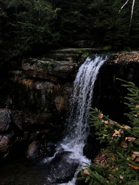 #water #waterfall #darkaesthetic #darknature Waterfalls At Night, Dark Waterfall Aesthetic, Waterfalls Aesthetic, Dark Waterfall, Waterfall At Night, Waterfall Aesthetic, Mexico Aesthetic, Snow Rose, Escaping Reality