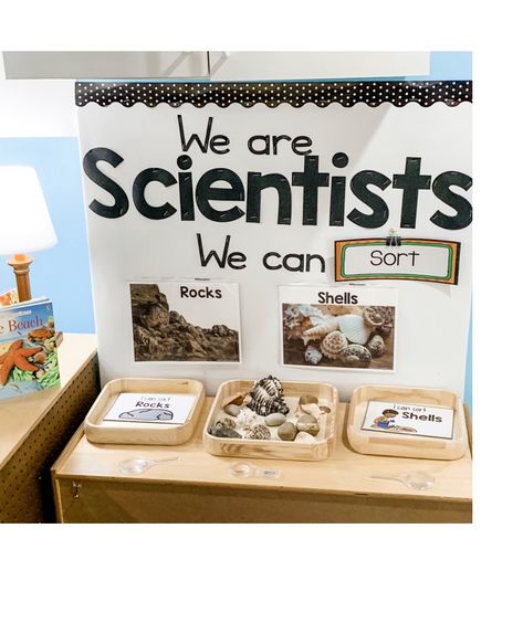 Science Center Preschool, Pre-k Science, Science Area, We Are Scientists, Science Stations, Preschool Science Activities, Scientific Investigation, Our Senses, Creative Curriculum