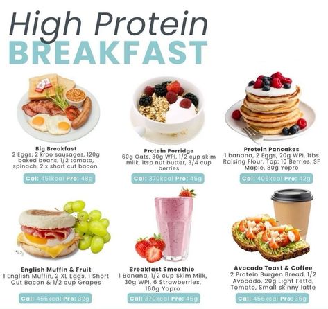 High Protein Breakfast.#weightlossforwomen #weightlosssuccess #proteindietplanforweightloss Balanced Day Of Eating, Bulking Breakfast, Nutritious Breakfast Ideas, High Protein Breakfast Ideas, Healthy High Protein Breakfast, Protein Meal Plan, Protein Rich Breakfast, 30 Grams Of Protein, Fitness Supplements