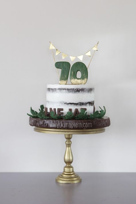 Cake 70 Birthday Man, 70th Birthday Cake Ideas For Dad, 70 Birthday Cake For Men, 70th Birthday Cake For Dad, Cake 70th Birthday, 70th Birthday Cake For Men, 70th Cake, Donut Ideas, 70th Birthday Cake