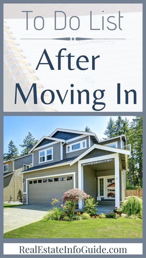 Bought First House, Moving List Things To Do New Homes, Things To Do After Buying A House, Moving Into A New House Organizing, Essentials When Moving Into A New Home, Just Bought A New Home, New House Tips And Tricks, Home Ownership First Time, First Time Home Buyer Essentials