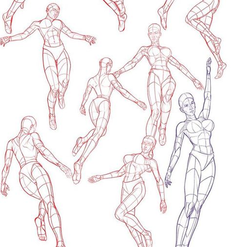 Poses Floating, Hair References Drawing, Poses For Artists, Posture Drawing, Couple Poses Drawing, Artists Book, Drawing Female Body, Drawing Body Poses, Person Drawing