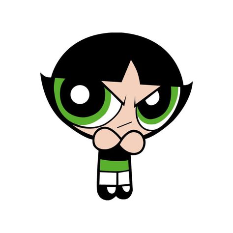 Powerpuff Buttercup, Buttercup Tattoo, Buttercup Powerpuff Girl, Powerpuff Kızları, Super Nana, Powerpuff Girls Wallpaper, Arte Do Kawaii, Wallpaper Iphone Disney Princess, Green Characters