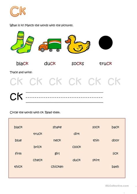 Ck Worksheets, Alphabet Recognition Activities, Learn To Read English, Phonics Blends, Blends Worksheets, Word Family Worksheets, Alphabet Recognition, Dot Worksheets, Free Kindergarten Worksheets