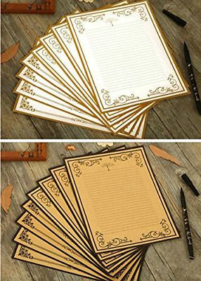 Presentation Ideas For School, Vintage Stationary, Stationary Printable, Design Writing, File Decoration Ideas, Book Art Projects, Hand Lettering Worksheet, Printable Postcards, Writing Paper Printable Stationery