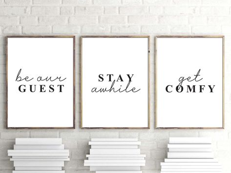 Guest Room Signs, Wall Art Above Sofa, Art Above Sofa, Couch Art, Above Sofa, Guest Room Sign, Bed Wall Art, Above Bed Wall, Above Bed Wall Art