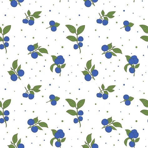 Premium Vector | Seamless pattern with fresh blueberries blueberry bushes pattern for textiles wrapping paper Blueberry Pattern, Blueberry Bushes, Material Textures, Textile Patterns, Vector Photo, Blueberries, Seamless Pattern, Premium Vector, Wrapping Paper