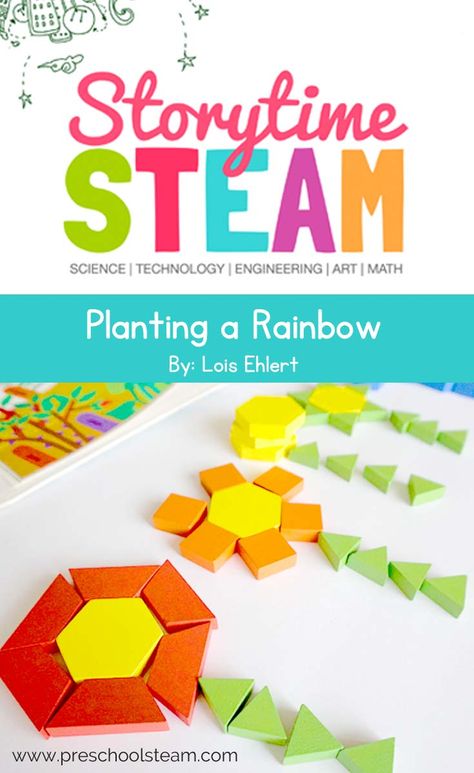 Planting a Rainbow: Storytime STEAM Halloween Stem Challenge, Planting A Rainbow, Plants Kindergarten, Lois Ehlert, Halloween Stem, Steam Activity, Engineering Art, Spring Kindergarten, Plants Unit