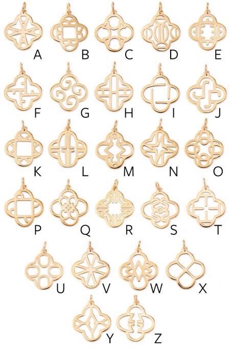 They're all exquisitely unique! Www.stelladot.com/Jeanaeckeberger Stella And Dot Jewelry, Alphabet Charms, Stella Dot Style, Inexpensive Jewelry, Alphabet Charm, Clover Charm, Shape Wear, Initial Jewelry, Initial Charm