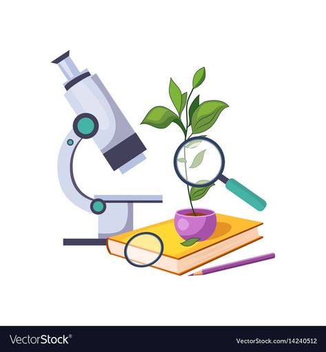 Microscope Art, Science Lab Decorations, How To Say Hello, Science Images, Science Girl, Plant In Pot, Biology Art, Medical Laboratory Science, Pharmacy Design