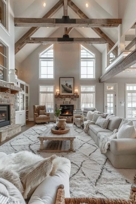 Centered Living Room Layout, Farmhouse Chic Exterior, High End Farmhouse, Family Basement, Nautical House, Statement Kitchen, Basement Decoration, Basement Bathroom Remodeling, Basement Room