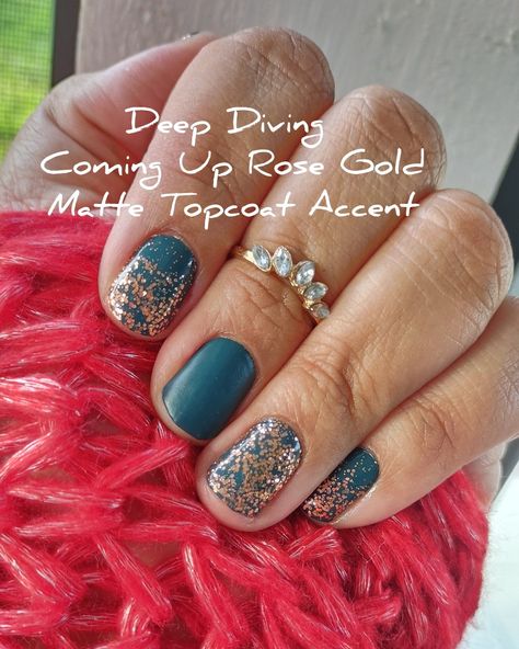 Fall Mani Color Street, Mani Pedi Combos For Fall, Colorstreet Deep Diving Combo, Color Street Mani Ideas, Disney Color Street Nails, Color Street Nails Thyme To Go, Color Street Mixed Mani 2023, Colorstreet Fall Mixed Mani, Color Street New Years Nails