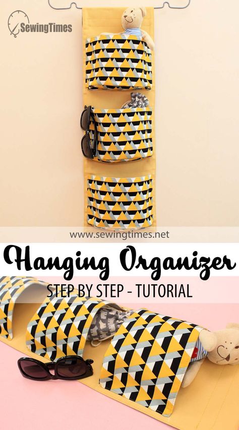 Hanging Organizer Sewing Pattern, Wall Hanging Organizer Diy, Wall Hanging Storage Bag, Patchwork, Tela, Sew Hanging Wall Organizer, Diy Wall Hanging Basket, Sewing Hanging Organizer, Sew Hanging Organizer