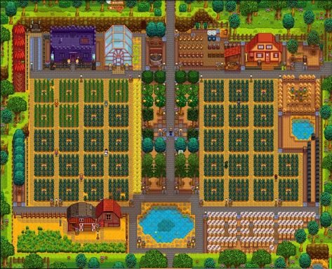 Steam Community :: Screenshot :: Star Set Farm Summer 21 Year 3 farm layout Stardew Valley Farm Layout, Stardew Valley Farm, Stardew Farms, Stardew Valley Layout, Stardew Valley Tips, Stardew Valley Farms, Valley Game, Farm Layout, Year 3