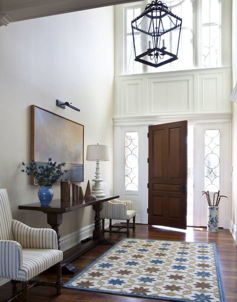 An entryway can say a lot about a home. It can be a clear reflection of your preferred choice of interior and how you choose to style your home. Think of a White Foyer, Minimalist Entryway, Traditional Entryway, Contemporary Entryway, Entry Design, Modern Entryway, Foyer Decorating, Entrance Foyer, Foyer Design